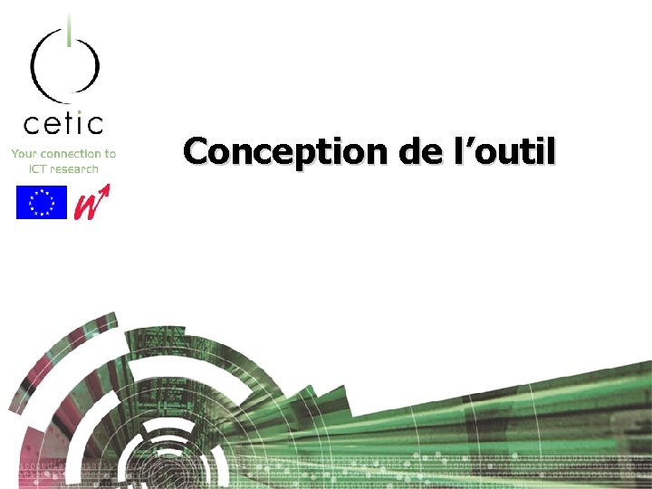 Conception de l’outil 