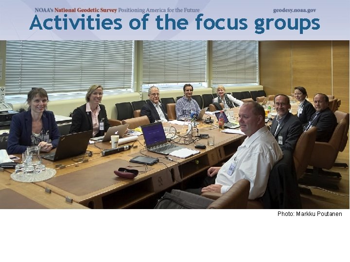 Activities of the focus groups Photo: Markku Poutanen 