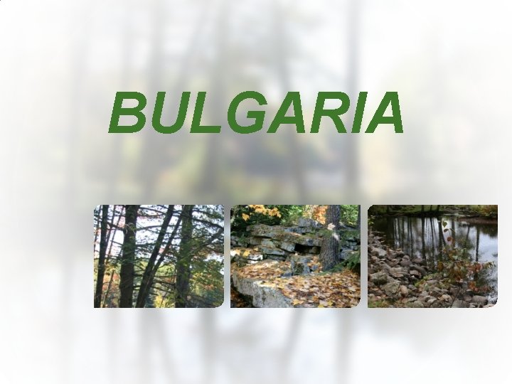 BULGARIA 