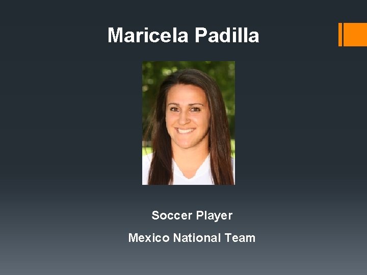 Maricela Padilla Soccer Player Mexico National Team 