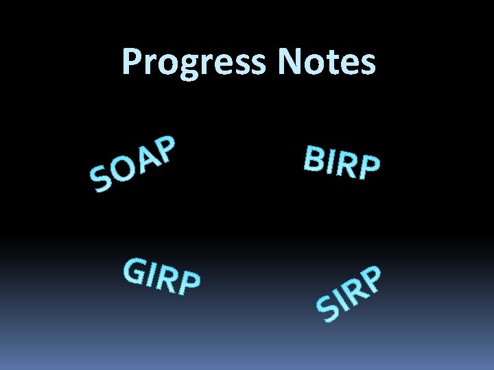 Progress Notes 