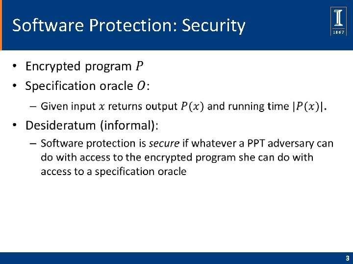 Oblivious RAM Applied Cryptography ECECS 498 AM University