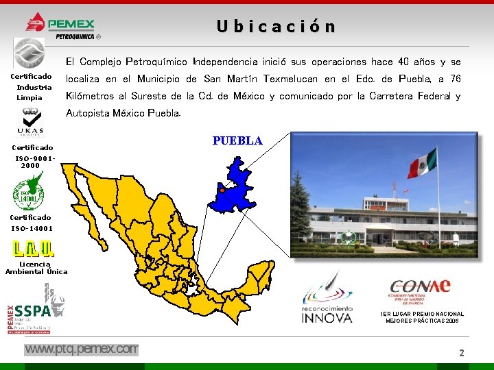 Ubicación El Complejo Petroquímico Independencia inició sus operaciones hace 40 años y se Certificado Ubicación El Complejo Petroquímico Independencia inició sus operaciones hace 40 años y se Certificado