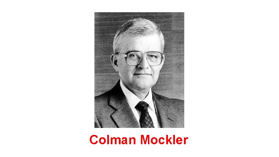 Colman Mockler 