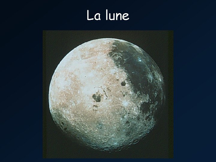 La lune 