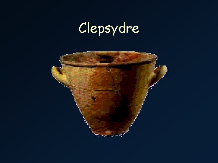 Clepsydre 