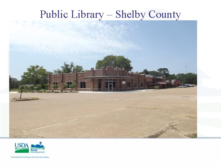 Public Library – Shelby County 