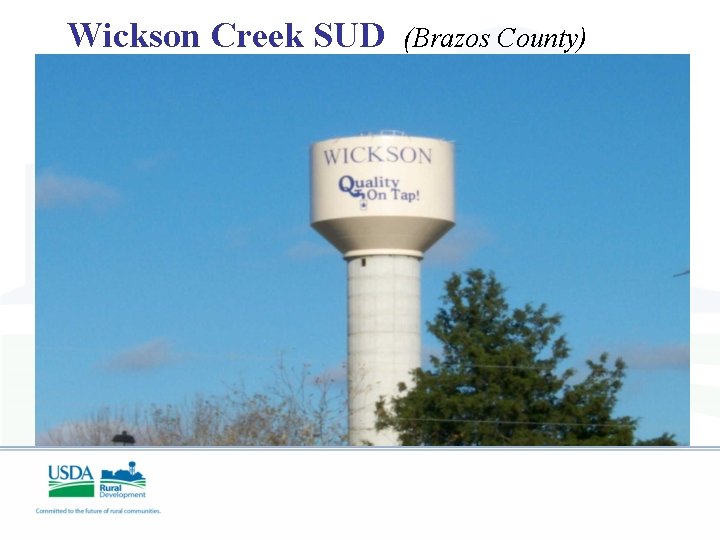 Wickson Creek SUD (Brazos County) 