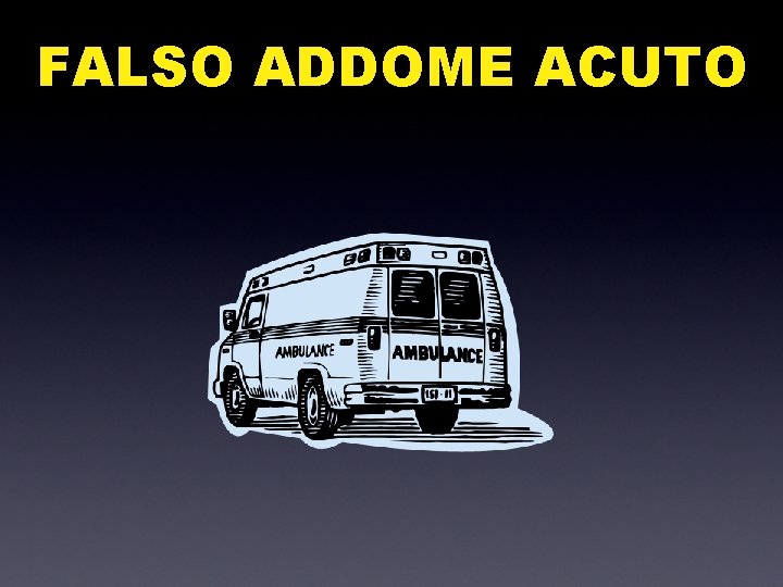 FALSO ADDOME ACUTO 