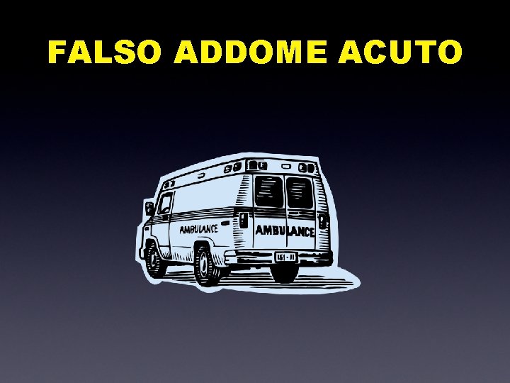 FALSO ADDOME ACUTO 