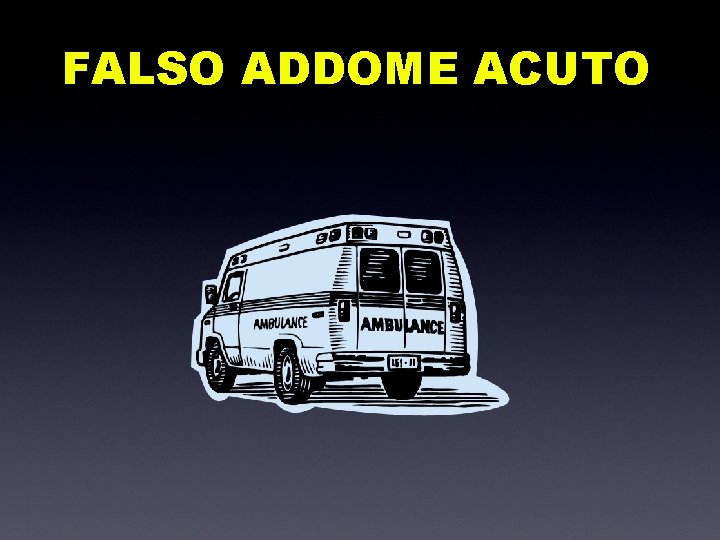 FALSO ADDOME ACUTO 