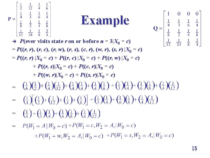 Introduction To Stochastic Models Gslm 1 Outline