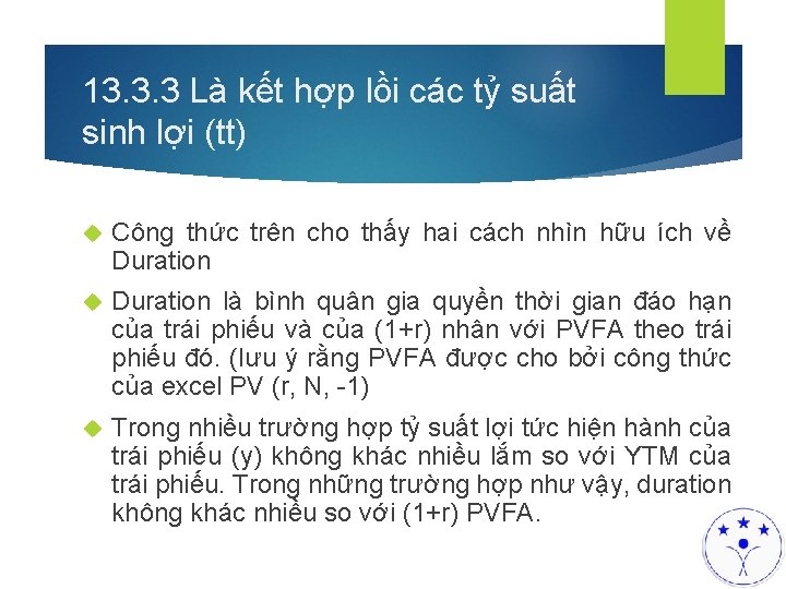 13. 3. 3 Là kết hợp lồi các tỷ suất sinh lợi (tt) Công