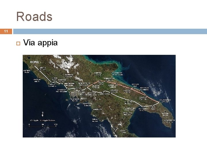 Roads 11 Via appia 