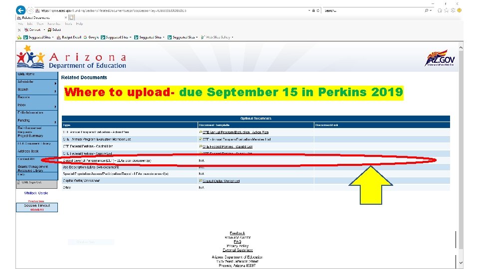 What is an Improvement plan (IP)? PURPOSE: Section 123(b)(1 -5) of Perkins IV, mandates