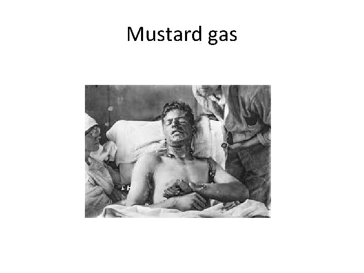 Mustard gas 