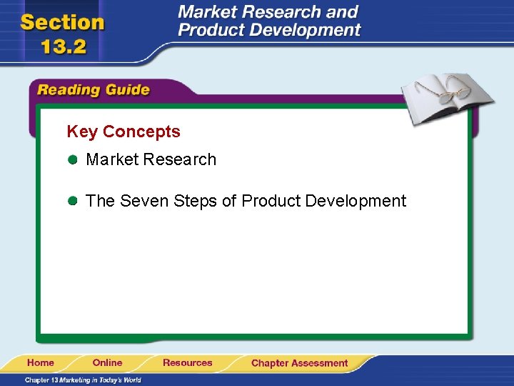 Key Concepts Market Research The Seven Steps of Product Development 