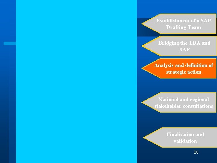 Establishment of a SAP Drafting Team Bridging the TDA and SAP Analysis and definition