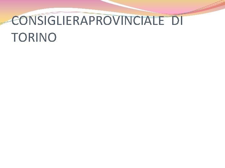 CONSIGLIERAPROVINCIALE DI TORINO 