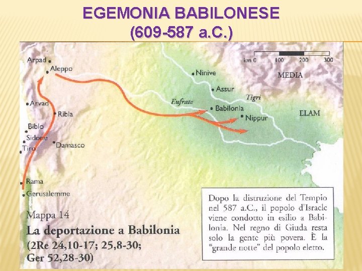 EGEMONIA BABILONESE (609 -587 a. C. ) 