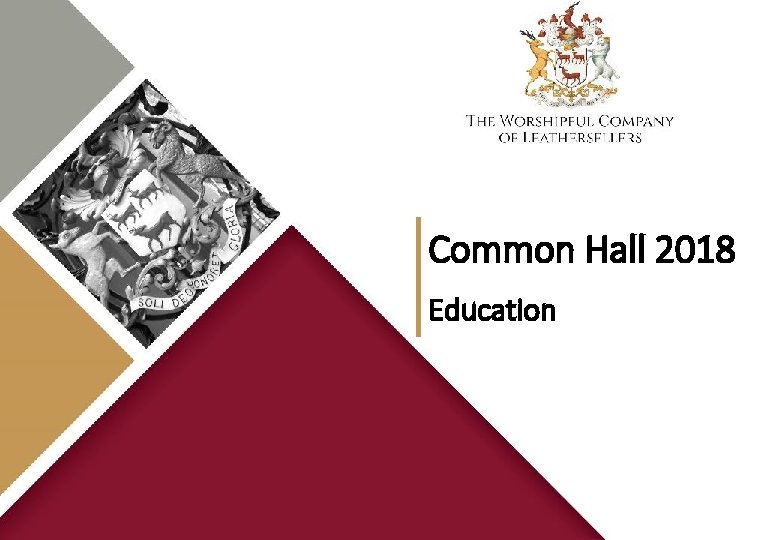 Common Hall 2018 Education 