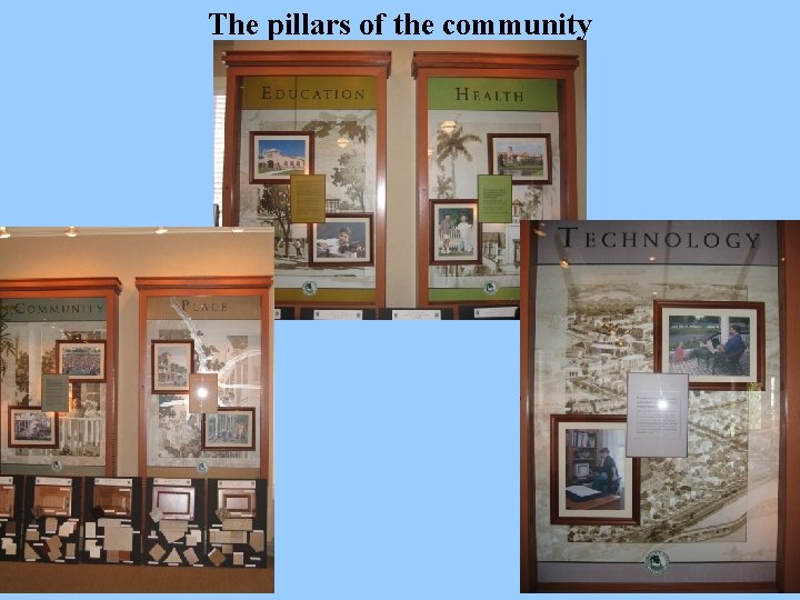 The pillars of the community 