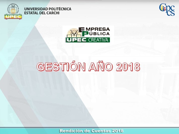 GESTIÓN AÑO 2018 