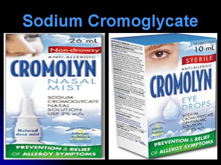 Sodium Cromoglycate 