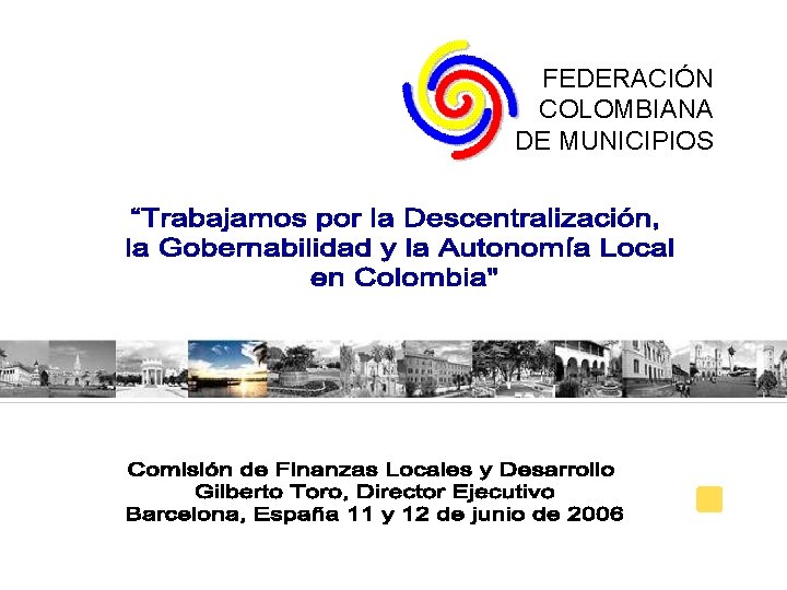 FEDERACIÓN COLOMBIANA DE MUNICIPIOS 