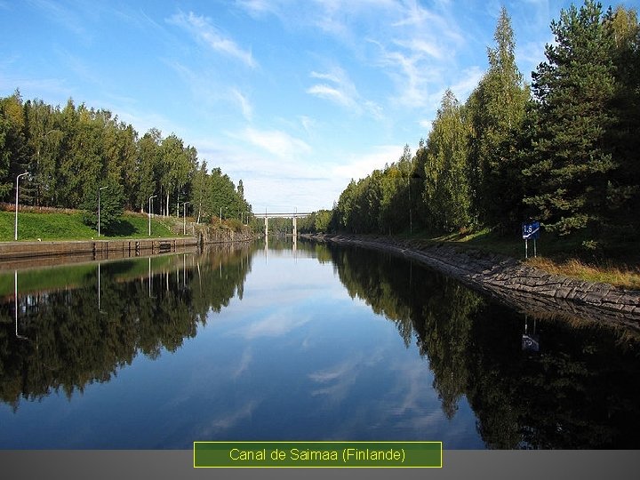 Canal de Saimaa (Finlande) 