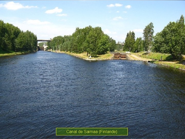 Canal de Saimaa (Finlande) 