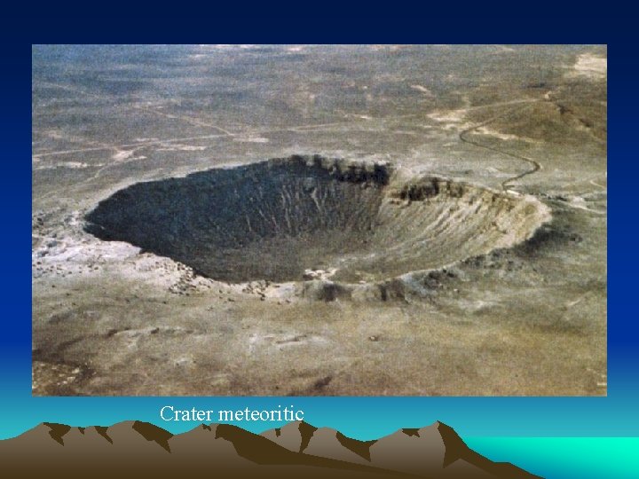 Crater meteoritic 