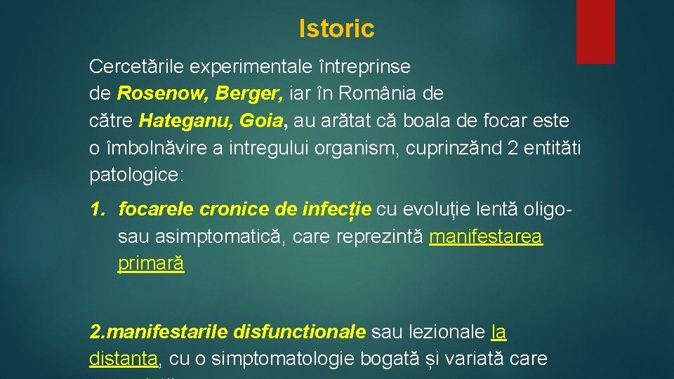 Istoric Cercetările experimentale întreprinse de Rosenow, Berger, iar în România de către Hateganu, Goia, Istoric Cercetările experimentale întreprinse de Rosenow, Berger, iar în România de către Hateganu, Goia,