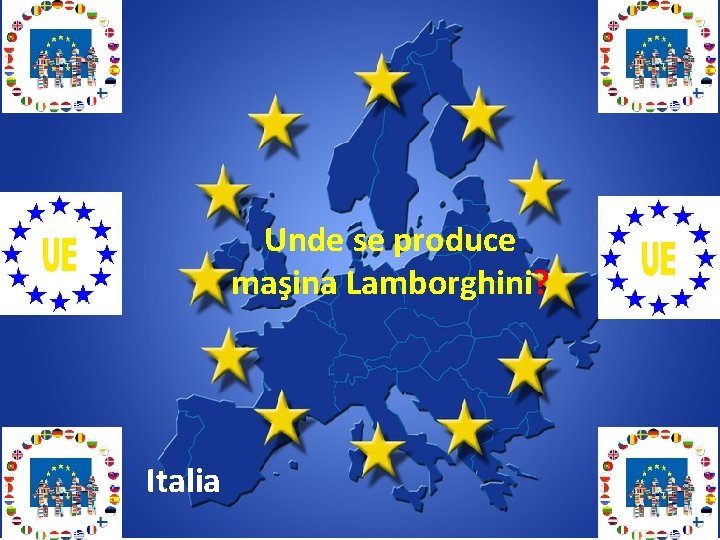 Unde se produce maşina Lamborghini? Italia 