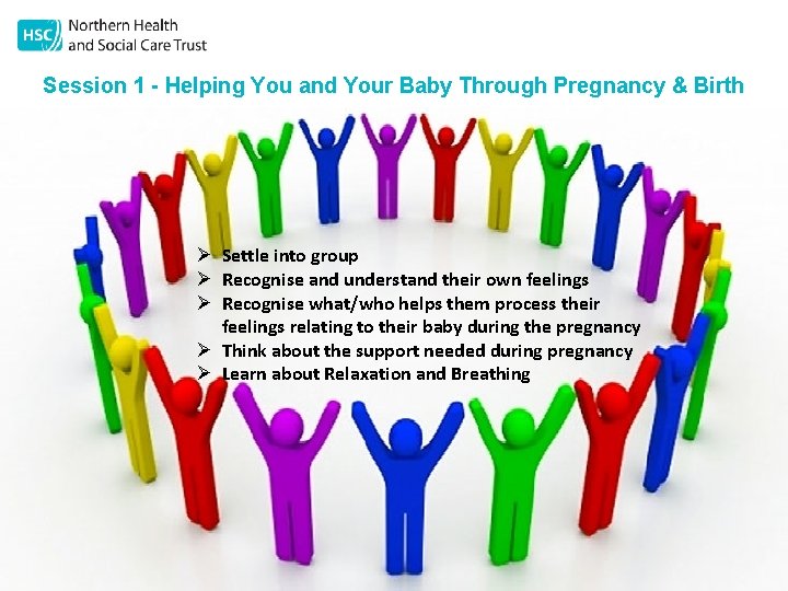 Session 1 - Helping You and Your Baby Through Pregnancy & Birth Ø Settle
