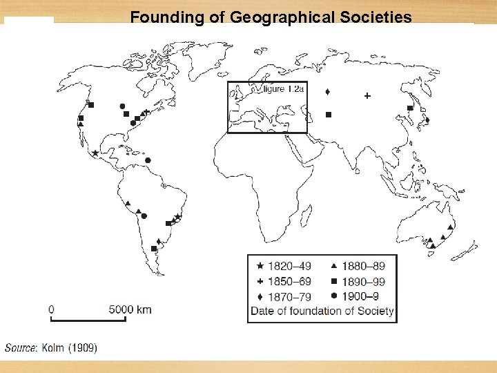 Founding of Geographical Societies 