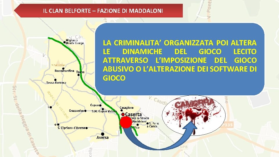 IL CLAN BELFORTE – FAZIONE DI MADDALONI LA CRIMINALITA’ ORGANIZZATA POI ALTERA LE DINAMICHE