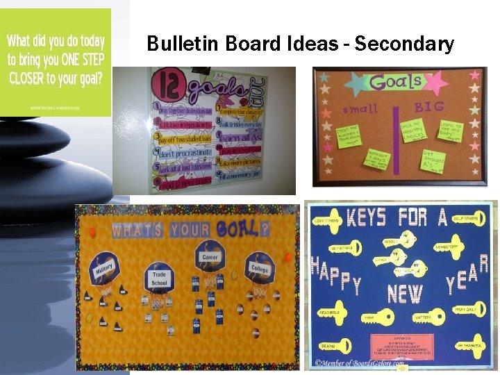 Bulletin Board Ideas - Secondary 