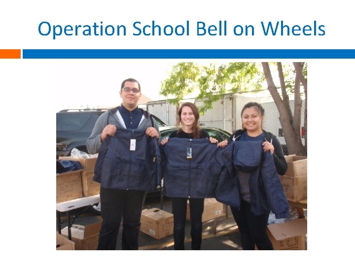 Operation School Bell on Wheels 