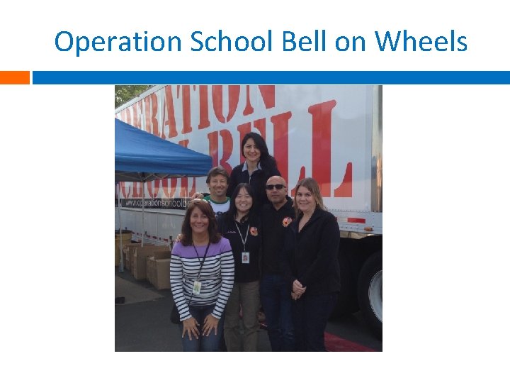 Operation School Bell on Wheels 