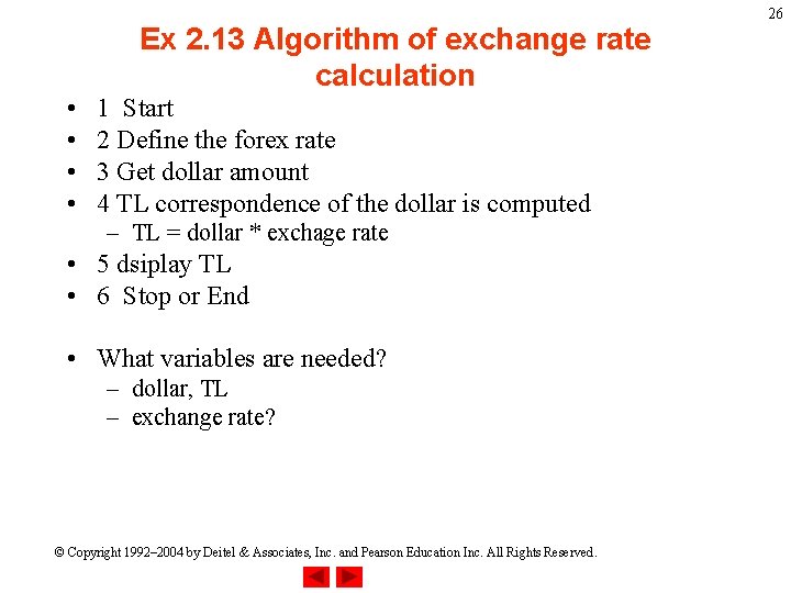 Ex 2. 13 Algorithm of exchange rate calculation • • 1 Start 2 Define Ex 2. 13 Algorithm of exchange rate calculation • • 1 Start 2 Define