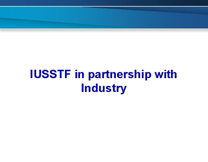 IUSSTF in partnership with Industry 