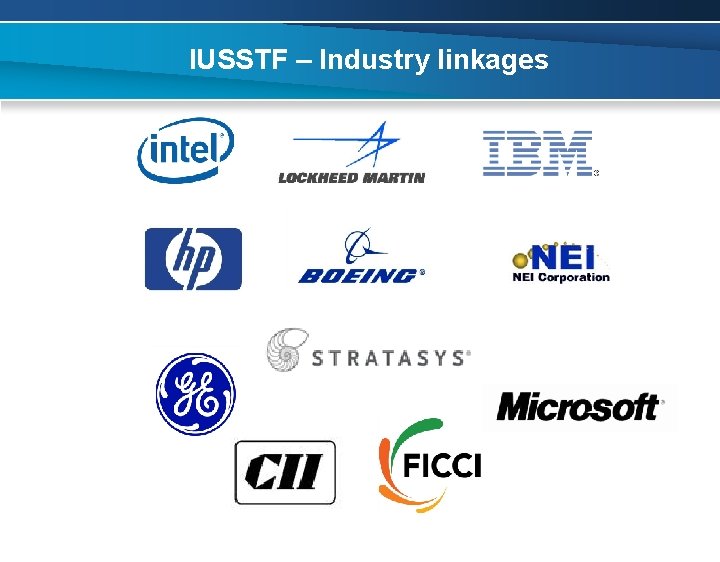 IUSSTF – Industry linkages 