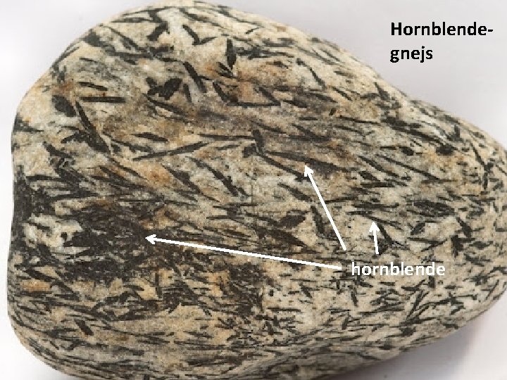 Hornblendegnejs hornblende 