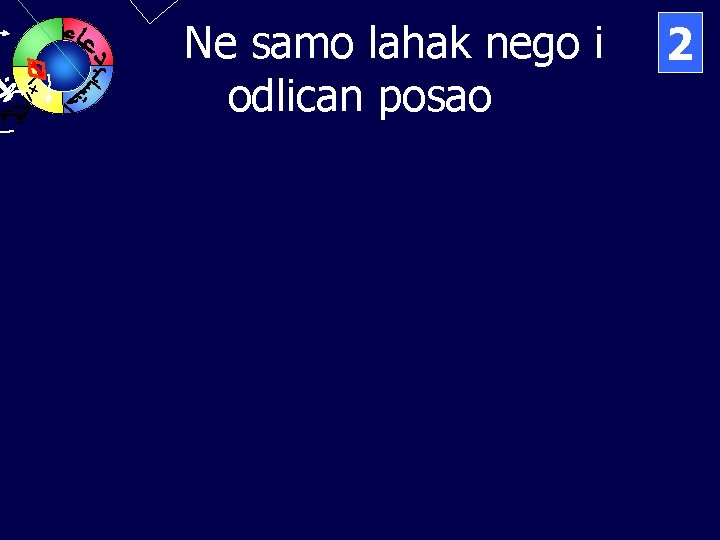 Ne samo lahak nego i odlican posao 2 