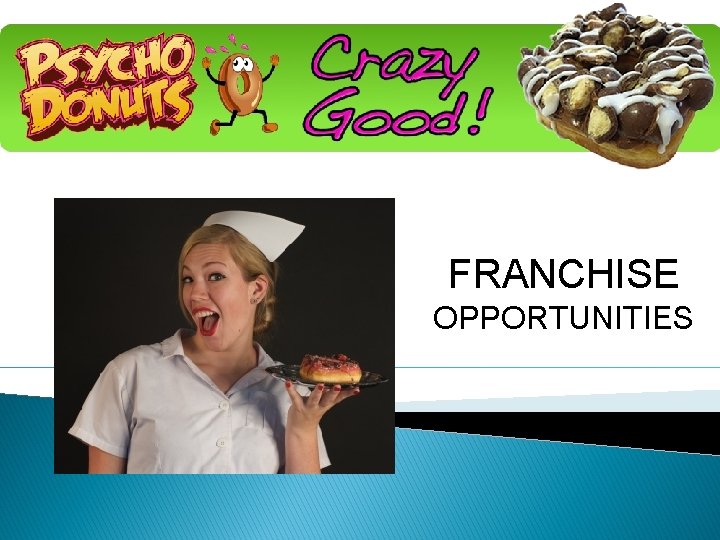 FRANCHISE OPPORTUNITIES 