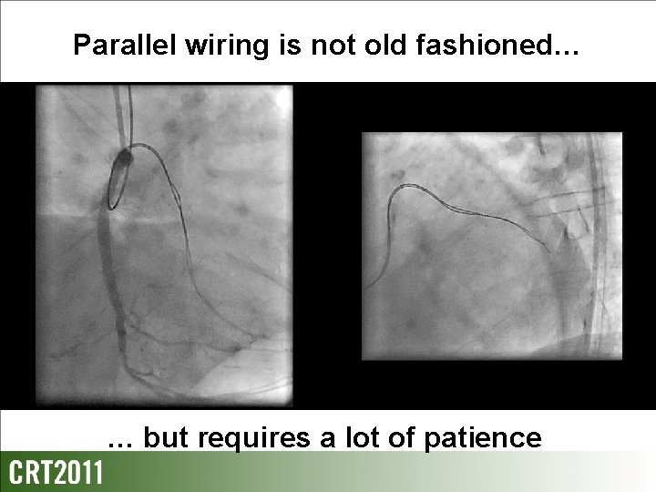 Parallel wiring is not old fashioned… … but requires a lot of patience 