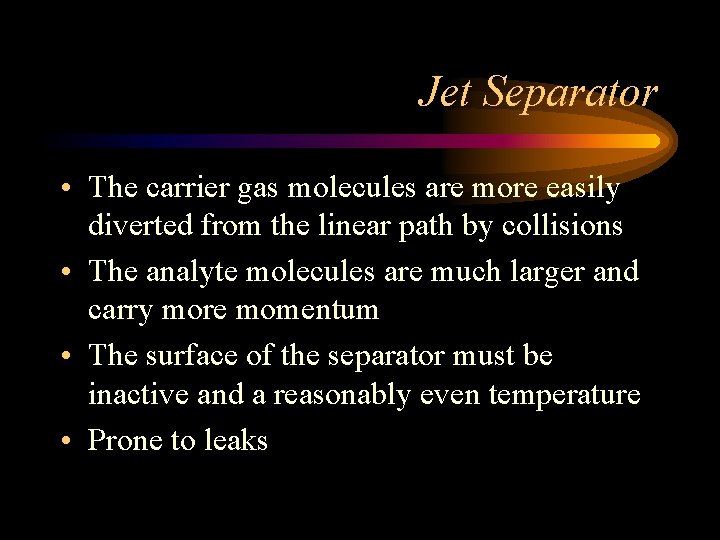Interfacing Gas Chromatography with Mass Spectroscopy and Infra