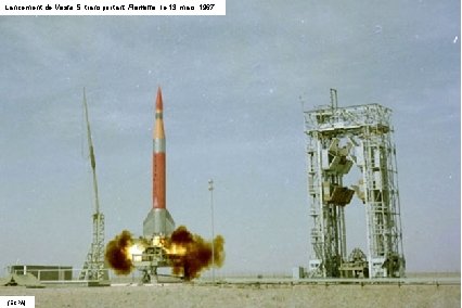 Lancement de Vesta 5, transportant Pierrette, le 13 mars 1967 (ECPA) 