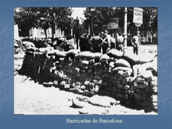 Barricadas de Barcelona 